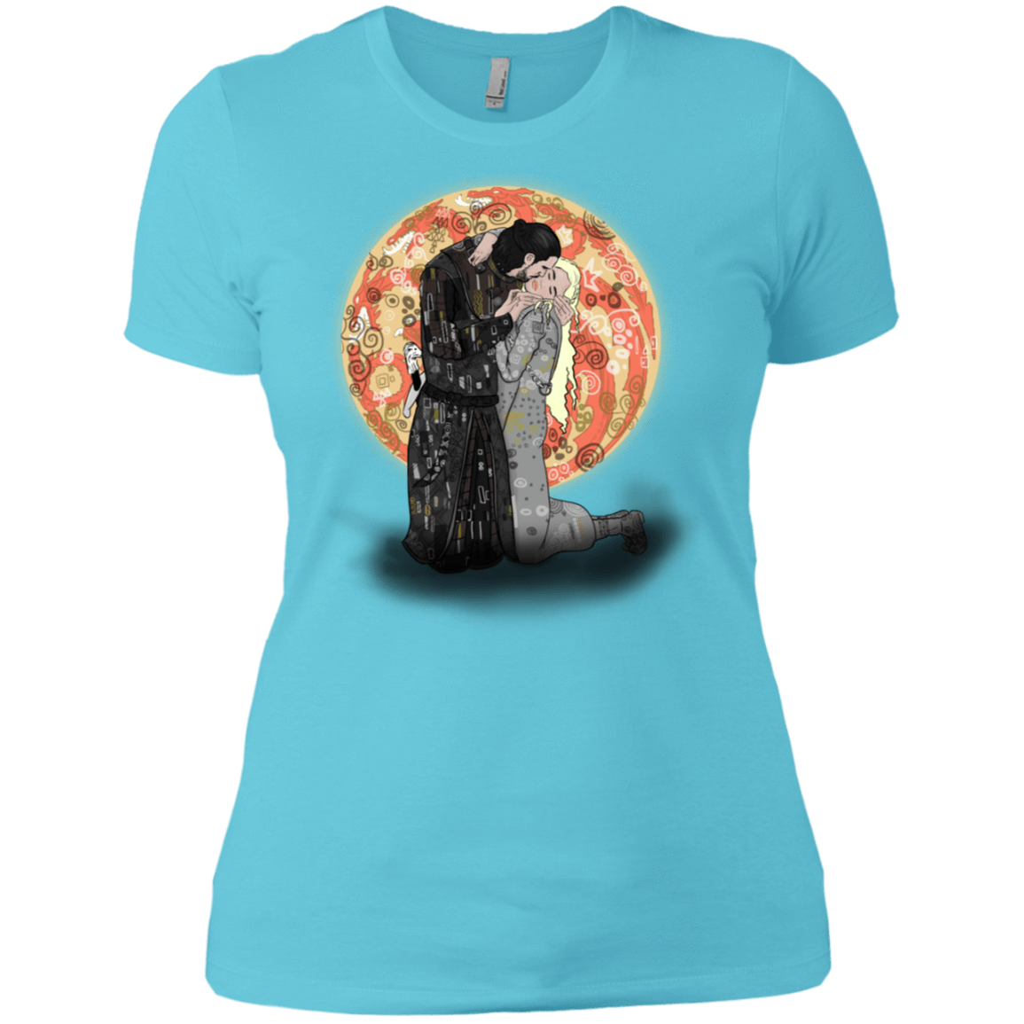 T-Shirts Cancun / X-Small Kiss Jon and Dany Women's Premium T-Shirt