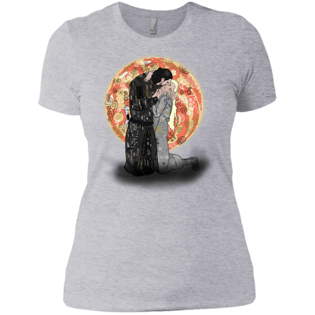 T-Shirts Heather Grey / X-Small Kiss Jon and Dany Women's Premium T-Shirt