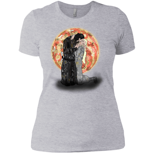 T-Shirts Heather Grey / X-Small Kiss Jon and Dany Women's Premium T-Shirt