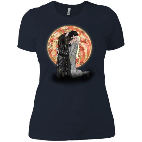 T-Shirts Midnight Navy / X-Small Kiss Jon and Dany Women's Premium T-Shirt