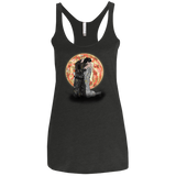 T-Shirts Vintage Black / X-Small Kiss Jon and Dany Women's Triblend Racerback Tank