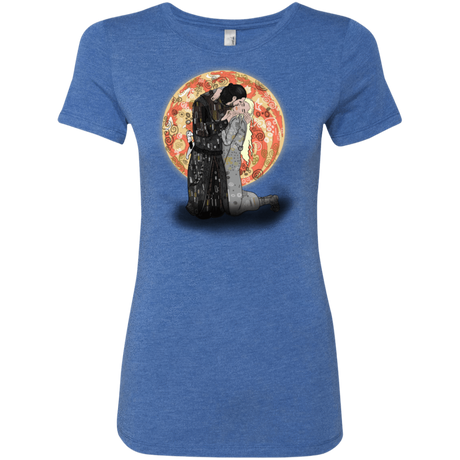 T-Shirts Vintage Royal / S Kiss Jon and Dany Women's Triblend T-Shirt