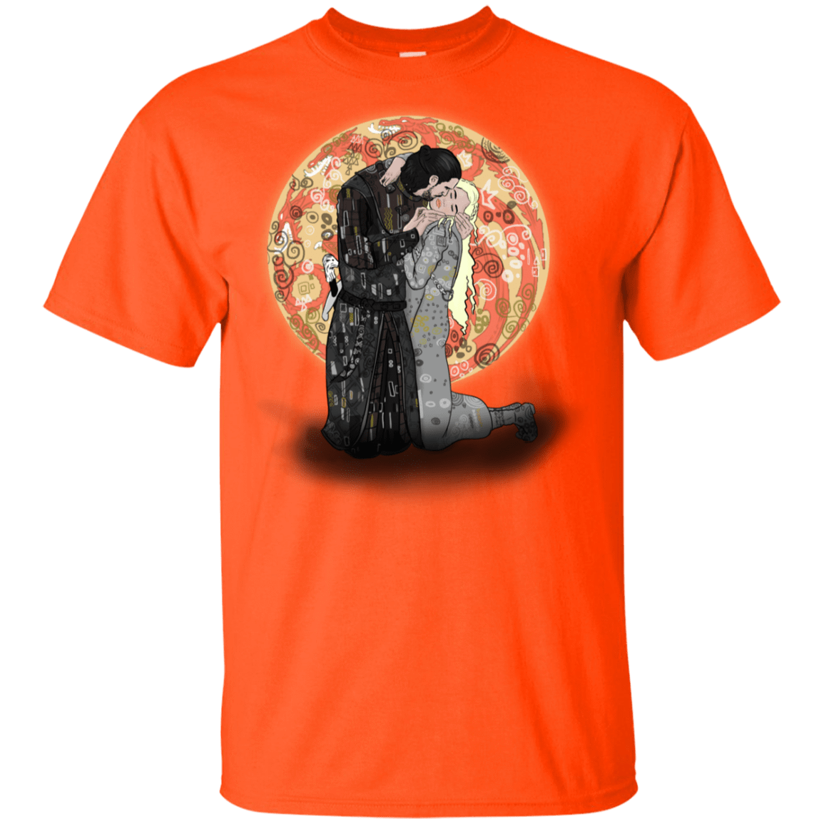 T-Shirts Orange / YXS Kiss Jon and Dany Youth T-Shirt