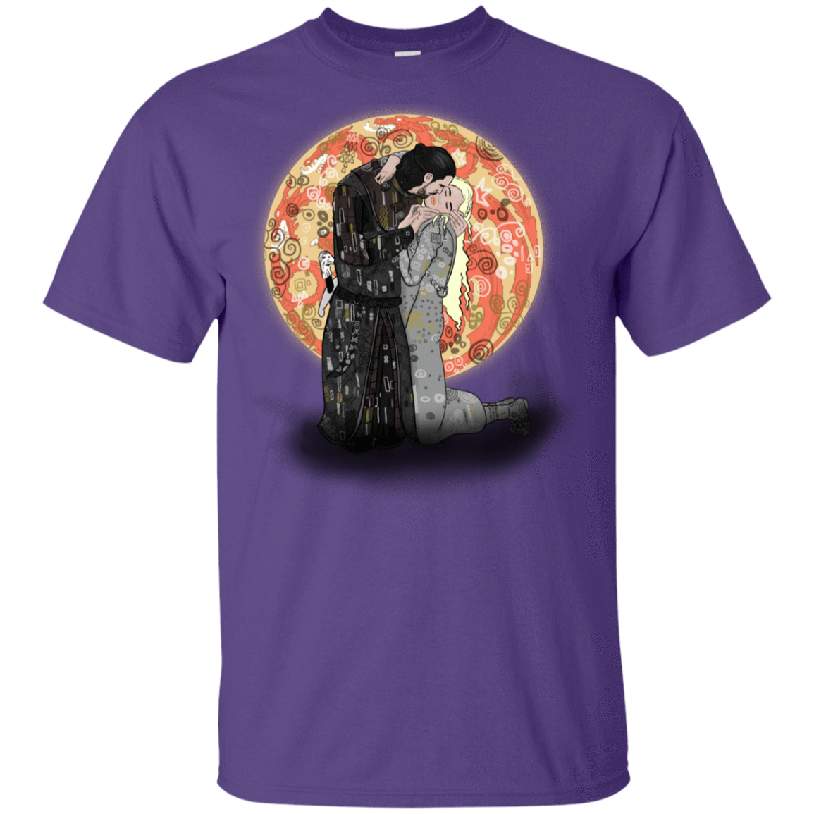 T-Shirts Purple / YXS Kiss Jon and Dany Youth T-Shirt