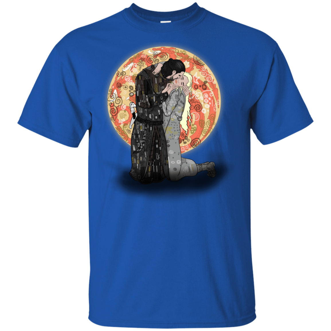 T-Shirts Royal / YXS Kiss Jon and Dany Youth T-Shirt