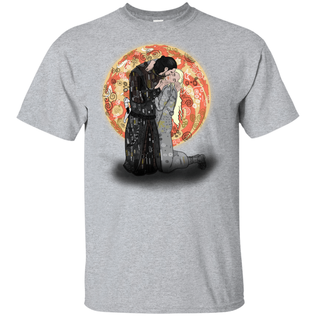 T-Shirts Sport Grey / YXS Kiss Jon and Dany Youth T-Shirt