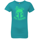 T-Shirts Tahiti Blue / YXS Kiss Me Im Fettish Girls Premium T-Shirt