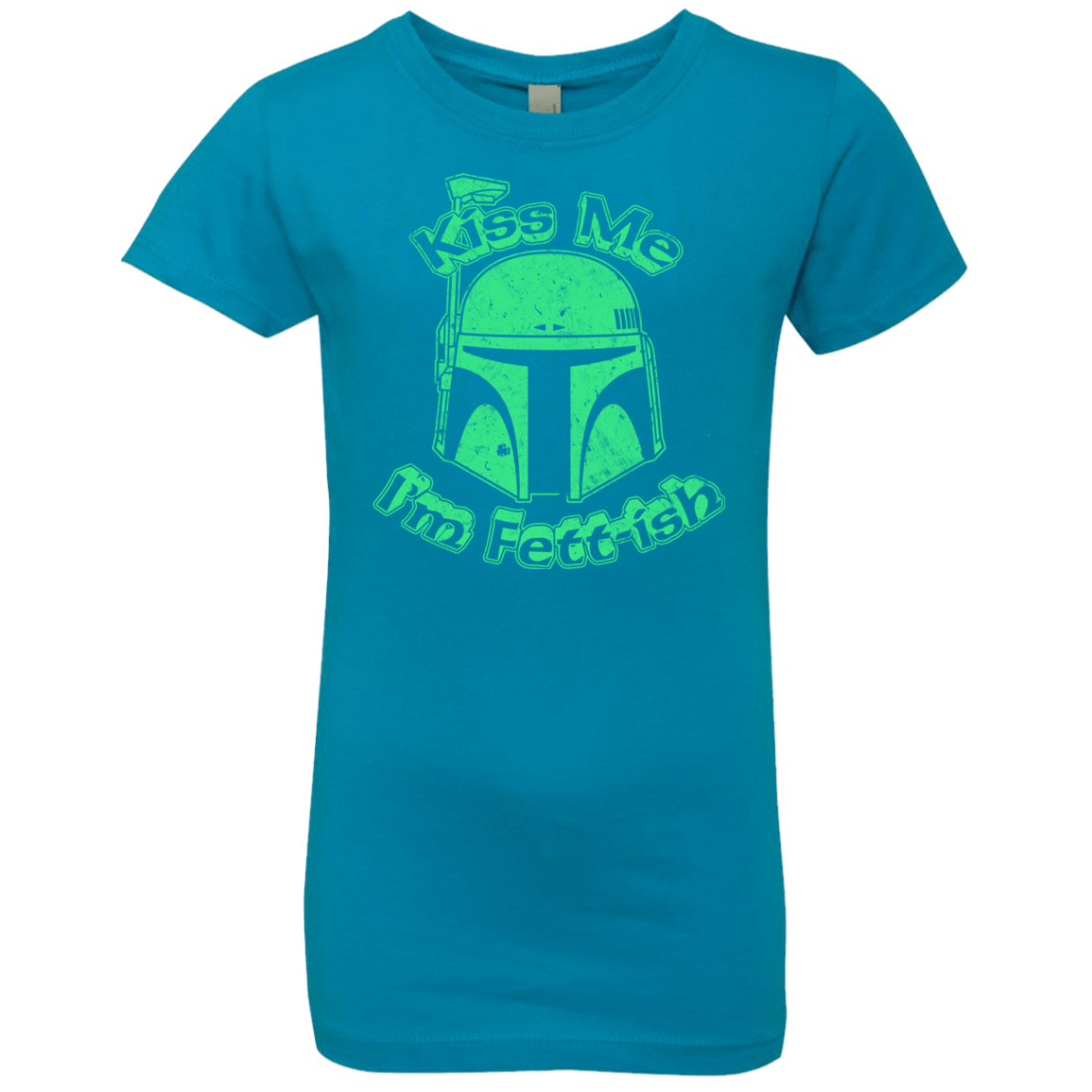 Kiss Me Im Fettish Girls Premium T-Shirt