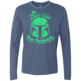 T-Shirts Indigo / Small Kiss Me Im Fettish Men's Premium Long Sleeve