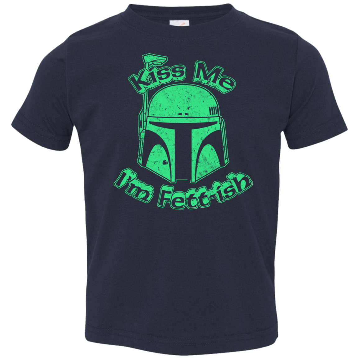T-Shirts Navy / 2T Kiss Me Im Fettish Toddler Premium T-Shirt