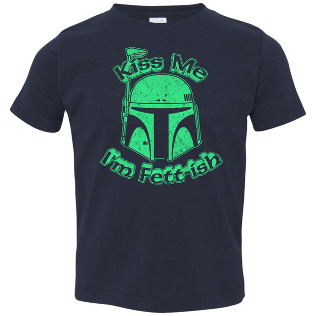 T-Shirts Navy / 2T Kiss Me Im Fettish Toddler Premium T-Shirt
