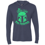 T-Shirts Vintage Navy / X-Small Kiss Me Im Fettish Triblend Long Sleeve Hoodie Tee