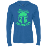 T-Shirts Vintage Royal / X-Small Kiss Me Im Fettish Triblend Long Sleeve Hoodie Tee