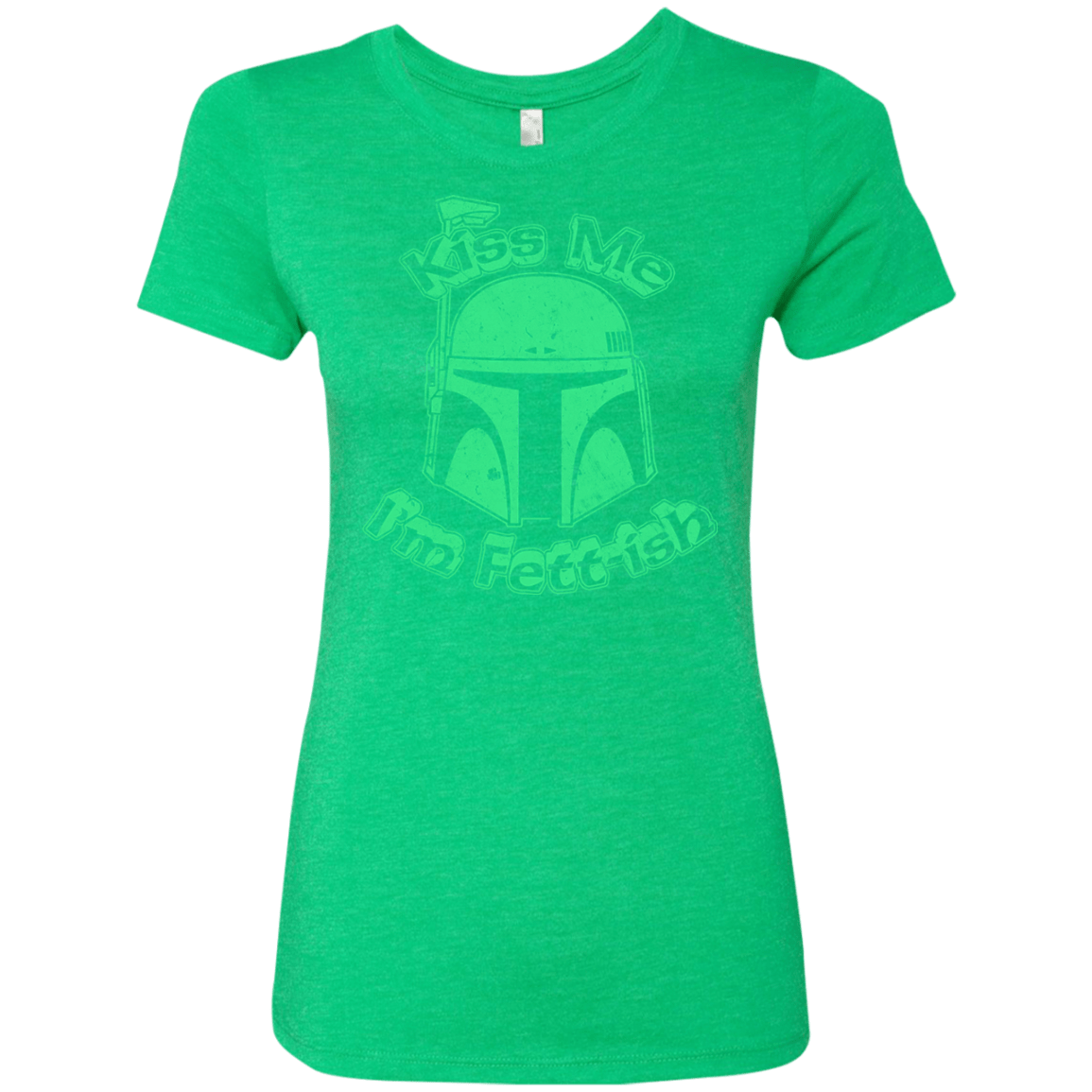 T-Shirts Envy / Small Kiss Me Im Fettish Women's Triblend T-Shirt