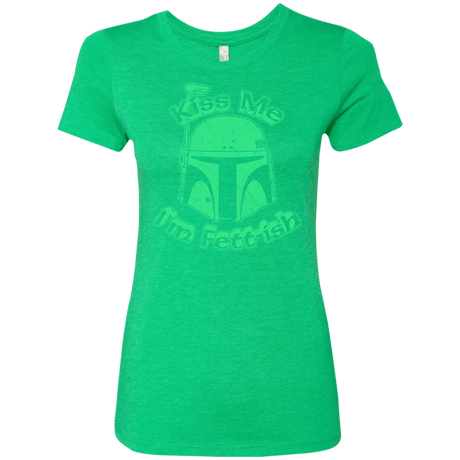 T-Shirts Envy / Small Kiss Me Im Fettish Women's Triblend T-Shirt