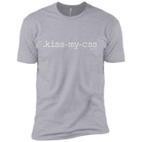 T-Shirts Heather Grey / YXS Kiss My CSS Boys Premium T-Shirt