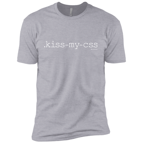 T-Shirts Heather Grey / YXS Kiss My CSS Boys Premium T-Shirt