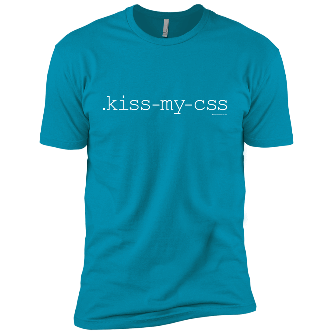 T-Shirts Turquoise / YXS Kiss My CSS Boys Premium T-Shirt