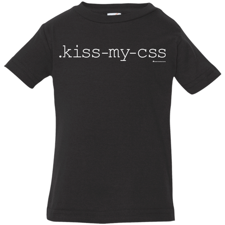 T-Shirts Black / 6 Months Kiss My CSS Infant Premium T-Shirt