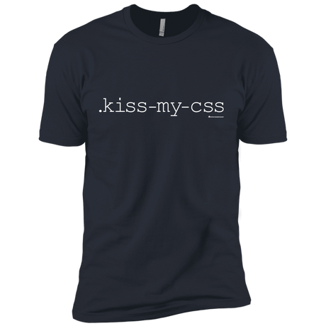 T-Shirts Indigo / X-Small Kiss My CSS Men's Premium T-Shirt