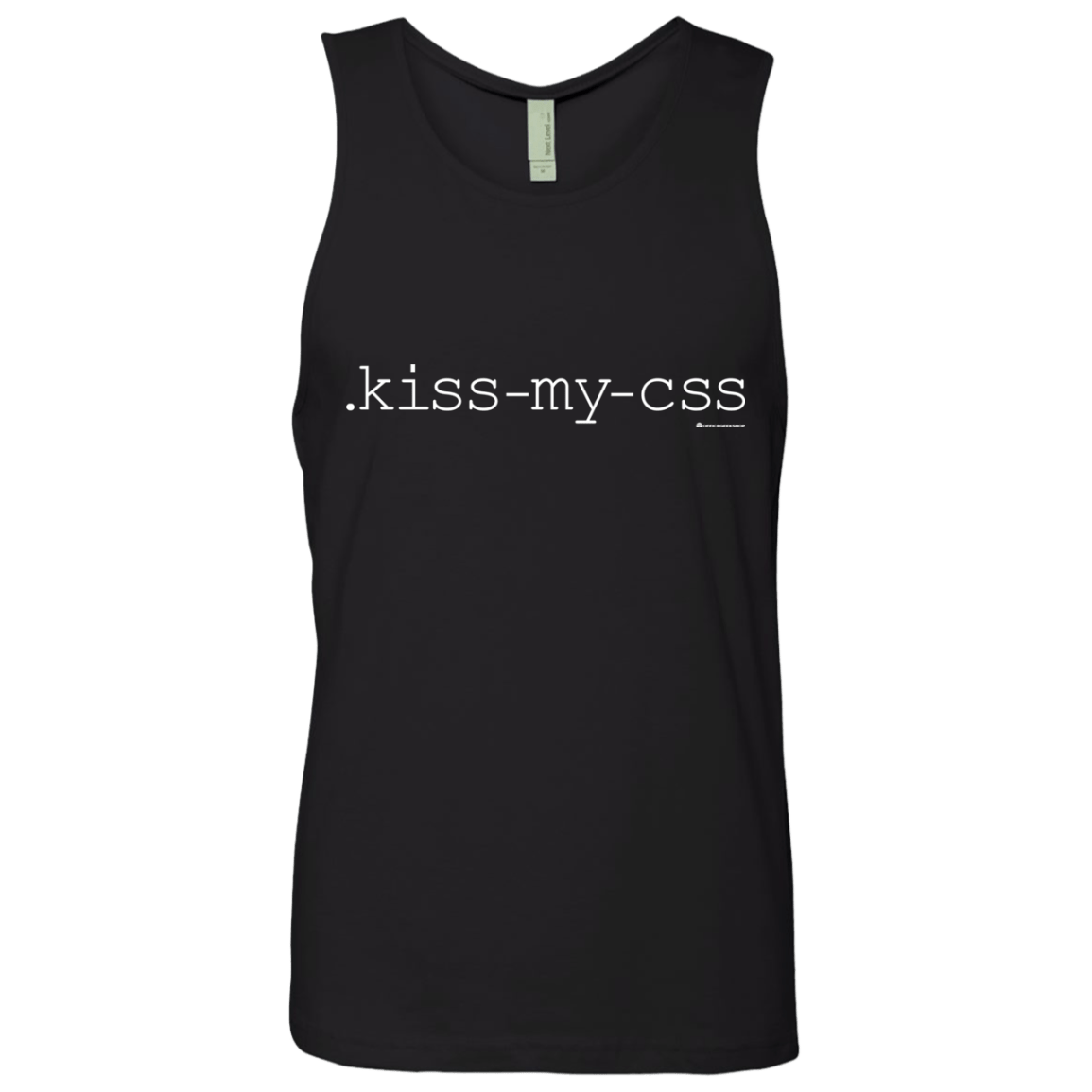 T-Shirts Black / Small Kiss My CSS Men's Premium Tank Top