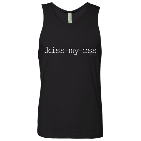 T-Shirts Black / Small Kiss My CSS Men's Premium Tank Top