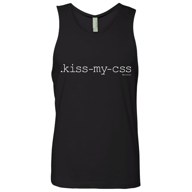 T-Shirts Black / Small Kiss My CSS Men's Premium Tank Top