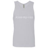 T-Shirts Heather Grey / Small Kiss My CSS Men's Premium Tank Top