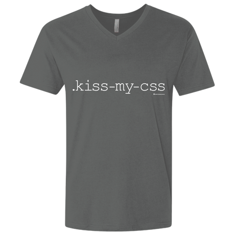 T-Shirts Heavy Metal / X-Small Kiss My CSS Men's Premium V-Neck