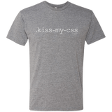 T-Shirts Premium Heather / Small Kiss My CSS Men's Triblend T-Shirt