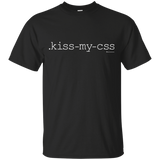 T-Shirts Black / Small Kiss My CSS T-Shirt