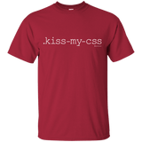T-Shirts Cardinal / Small Kiss My CSS T-Shirt