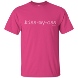 T-Shirts Heliconia / Small Kiss My CSS T-Shirt
