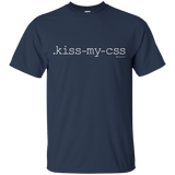 T-Shirts Navy / Small Kiss My CSS T-Shirt