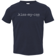 T-Shirts Navy / 2T Kiss My CSS Toddler Premium T-Shirt