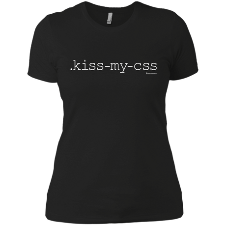 T-Shirts Black / X-Small Kiss My CSS Women's Premium T-Shirt