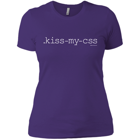 T-Shirts Purple Rush/ / X-Small Kiss My CSS Women's Premium T-Shirt