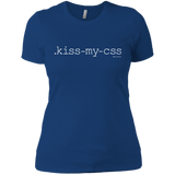 T-Shirts Royal / X-Small Kiss My CSS Women's Premium T-Shirt