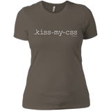 T-Shirts Warm Grey / X-Small Kiss My CSS Women's Premium T-Shirt