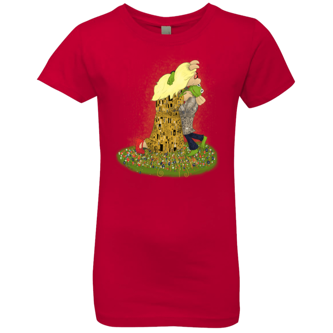 T-Shirts Red / YXS Kiss of Muppets Girls Premium T-Shirt