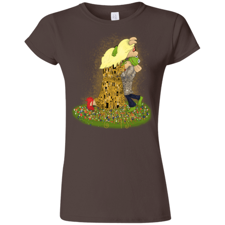 T-Shirts Dark Chocolate / S Kiss of Muppets Junior Slimmer-Fit T-Shirt