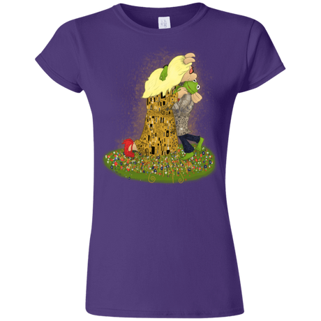 T-Shirts Purple / S Kiss of Muppets Junior Slimmer-Fit T-Shirt