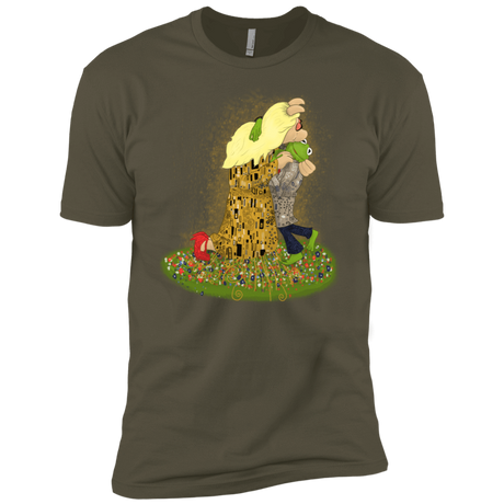 T-Shirts Military Green / X-Small Kiss of Muppets Men's Premium T-Shirt