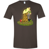 T-Shirts Dark Chocolate / S Kiss of Muppets Men's Semi-Fitted Softstyle