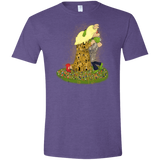T-Shirts Heather Purple / S Kiss of Muppets Men's Semi-Fitted Softstyle