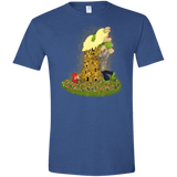 T-Shirts Heather Royal / X-Small Kiss of Muppets Men's Semi-Fitted Softstyle