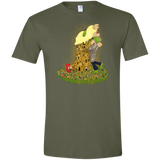 T-Shirts Military Green / S Kiss of Muppets Men's Semi-Fitted Softstyle