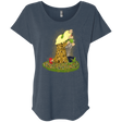 T-Shirts Indigo / X-Small Kiss of Muppets Triblend Dolman Sleeve