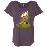 T-Shirts Vintage Purple / X-Small Kiss of Muppets Triblend Dolman Sleeve