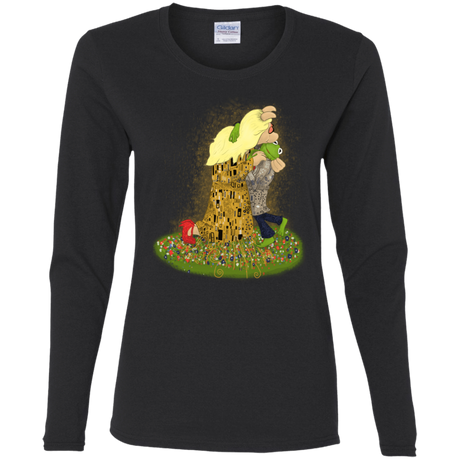 T-Shirts Black / S Kiss of Muppets Women's Long Sleeve T-Shirt